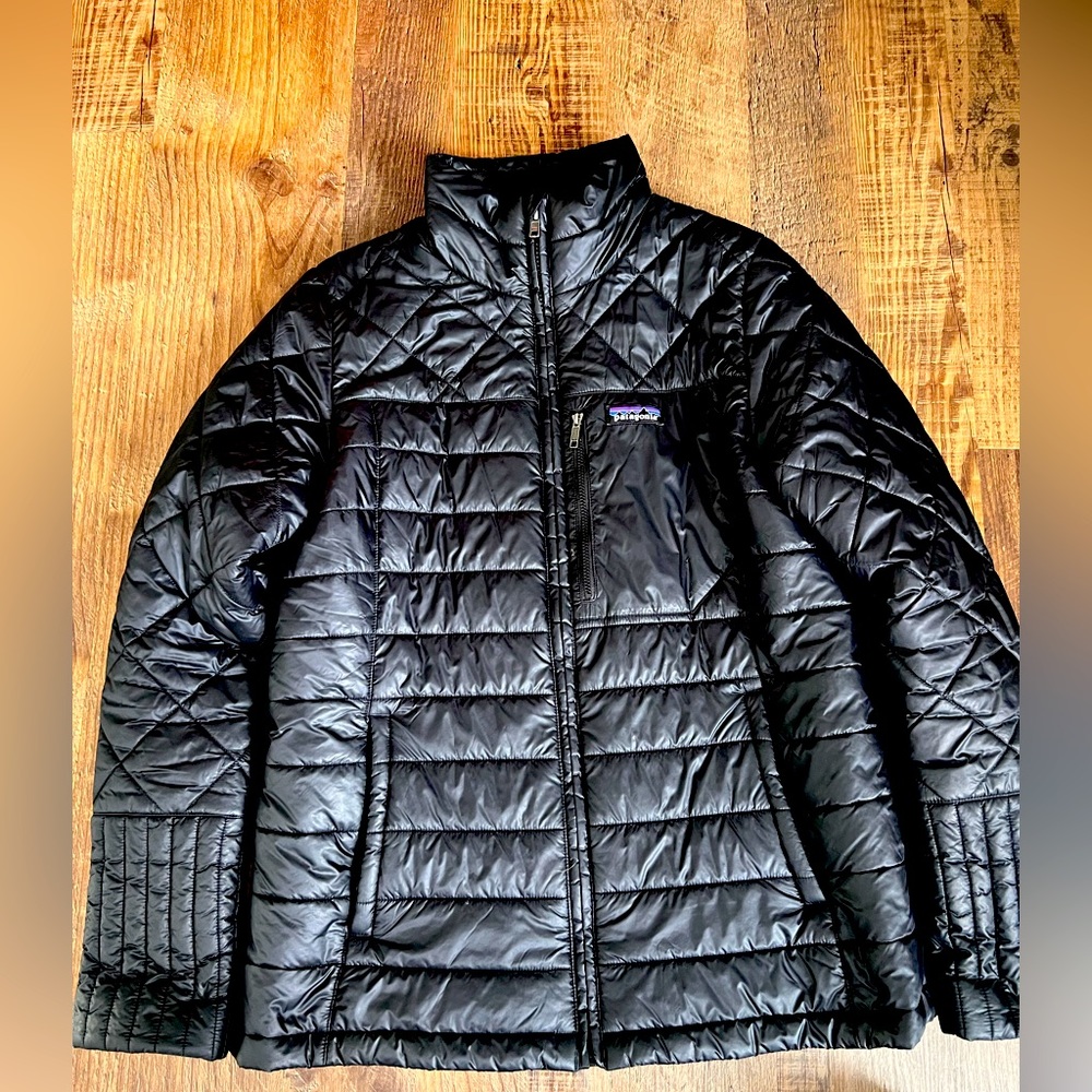 Patagonia Woman’s Radalie Jacket. Size Large, Color: True Black